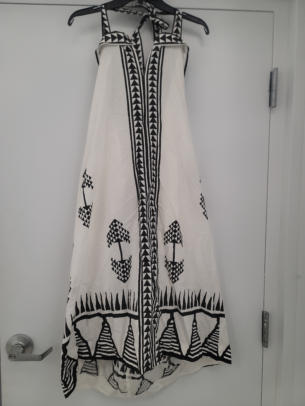 MO MAYA TARA HALTER DRESS